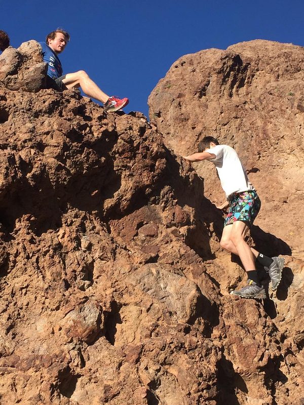 this rock was a lot taller than it looks