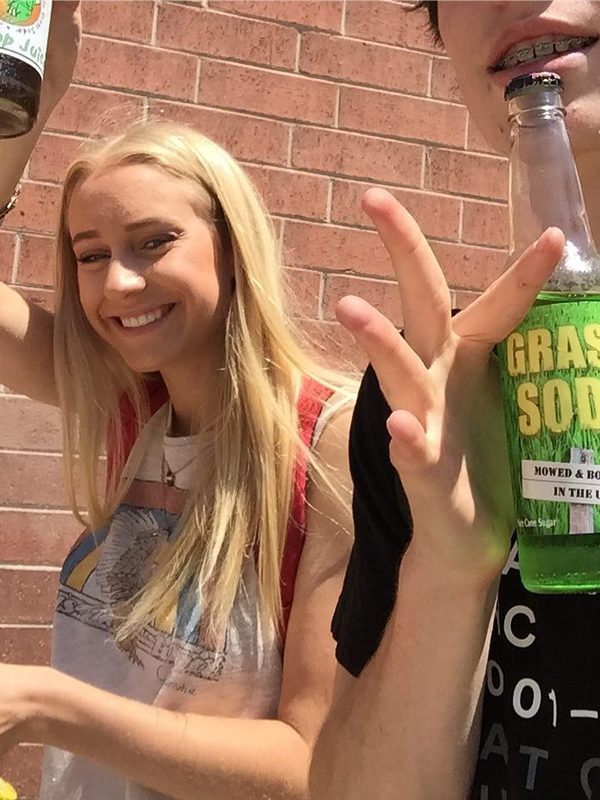 I got grass soda