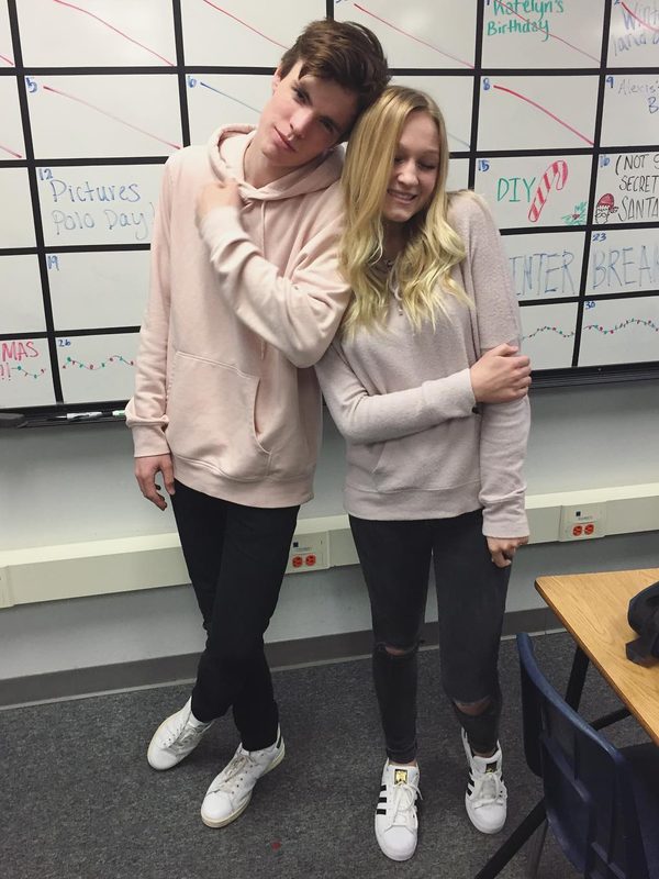 i am very content with our outfit choices